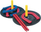 Indoor/Outdoor Horseshoe Set Red