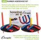 Indoor/Outdoor Horseshoe Set Red