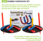 Indoor/Outdoor Horseshoe Set Red