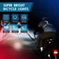 USB Rechargeable Bicycle Light Front & Back, 1000 Lumen Bicycle Headlight & Rear Taillight