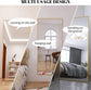 71" x 32" Large Full Length Mirror with Stand, Gold Wall Mounting Full Body Mirror