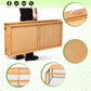 Pet Cage Wood Small Animal Poultry Cage Run w/ Openable Roof & Side Door