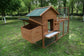80" Chicken Coop for 2-4 Chickens Outdoor Wooden Hen House Poultry Pet Hutch