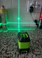 100ft Green Self Leveling Laser Line Level with Horizontal and Vertical